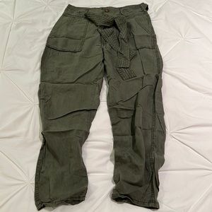 Abercrombie - Army Green Pants - Small